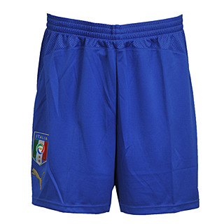 [일시특가]이탈리아 08-10 홈 쇼트/블루/ 퓨마 유럽직수입/당일발송/ Puma 08-10 Italy Home Shorts
