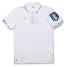 [일시특가]퓨마 이탈리아 코튼 폴로티(07)/화이트/푸마 유럽직수입/폴로티셔츠/당일발송/ PUMA FIGC ITALIA Fan Polo Shirt